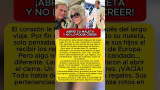 ¡ABRIÓ SU MALETA y lo que vio lo DESTRUYÓ! 😱 #RoboAeropuerto #AICM #México #Viral
