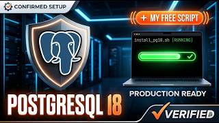 How to Install PostgreSQL -18 2026