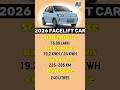2026 New TATA Tiago.ev Facelift Review #shorts