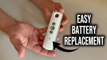 How to Replace a Somfy Remote Battery | 74300 | Retractable Awnings, Blinds, Screens | Sunsetter