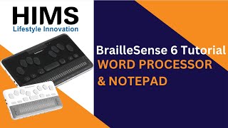 BrailleSense 6 - Content Creation in the Editors