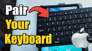 How to Connect a Wireless Keyboard to Your Apple iPad - Easy Tutorial