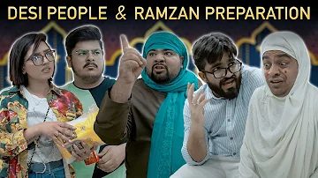 Desi People & Ramzan Preparation | Unique MicroFilms | Comedy Skit | UMF | Ramzan 2022