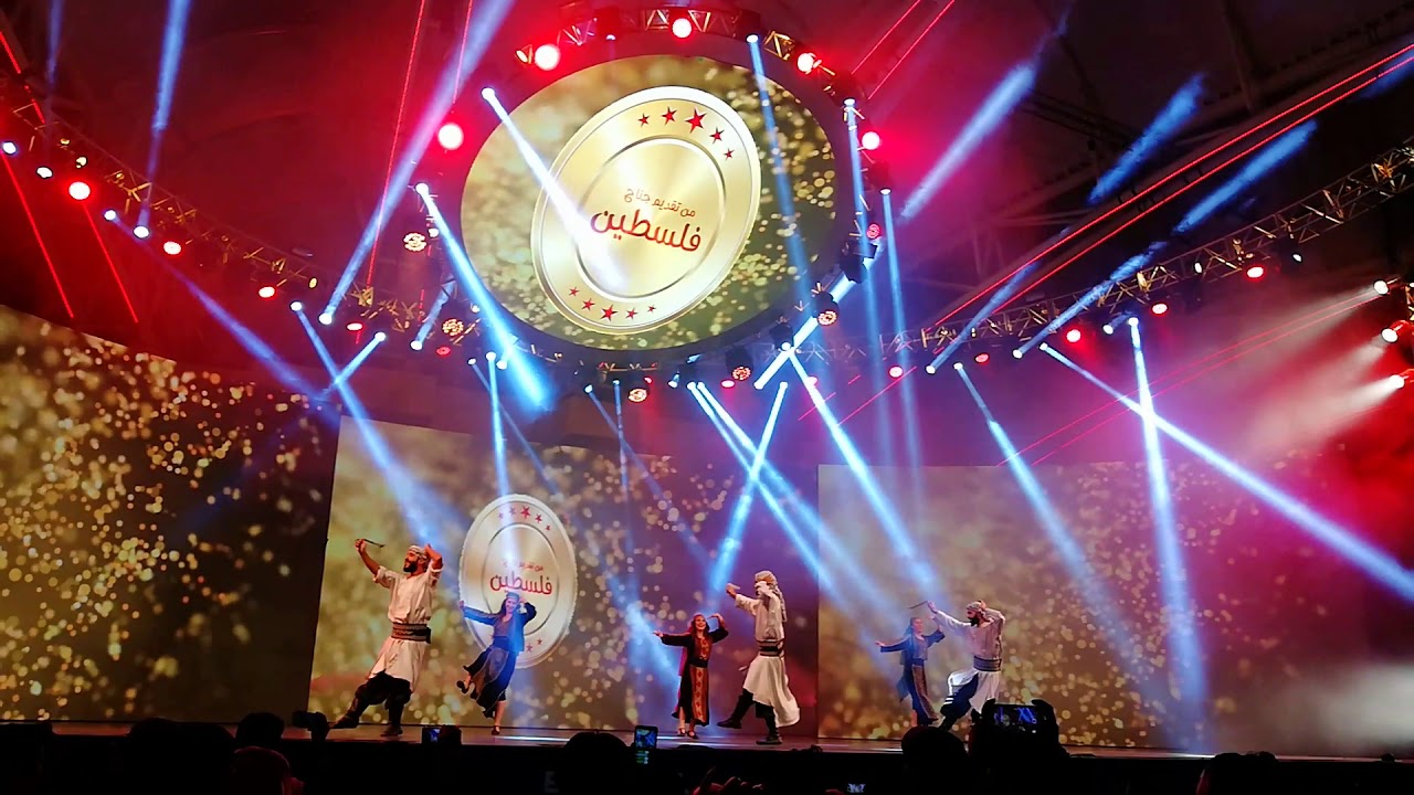Palestinian Dabkeh - Global Village عرض الدبكة الفلسطينية في القرية العالمية دبي