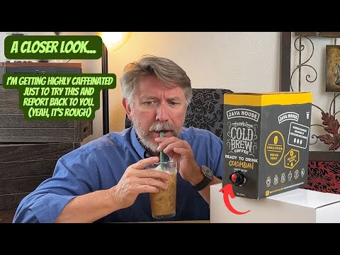 How about a nice box of Joe?  Ready to Drink Java House Cold Brew (could this be genius?)
