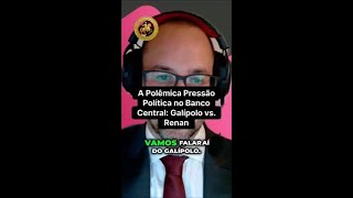 Clima tenso no Senado: Galípolo rebate cobranças de Renan Calheiros sobre o Banco Central.