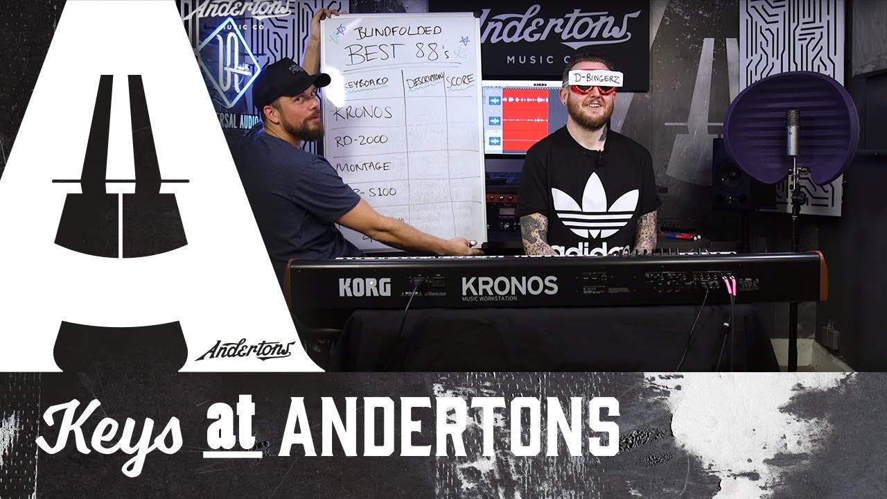 88 Key Keyboard Blindfold Challenge - 