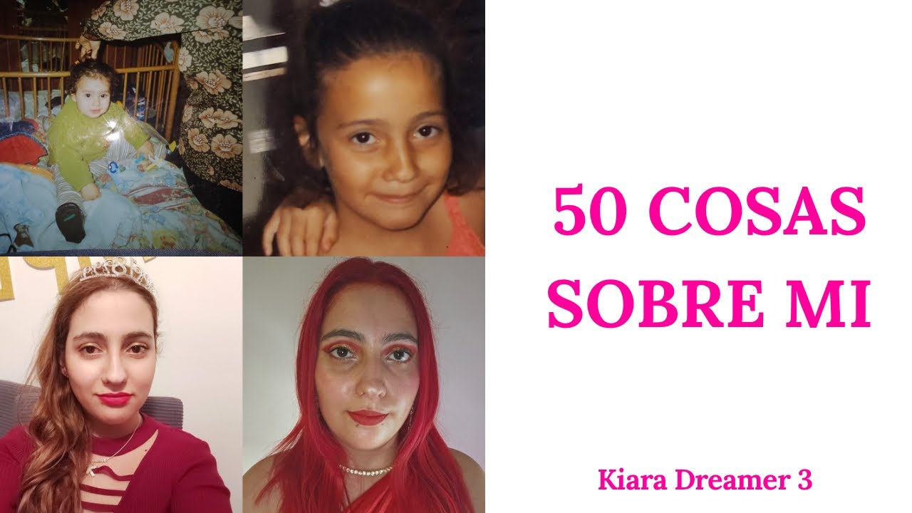 50 cosas sobre mi 👑