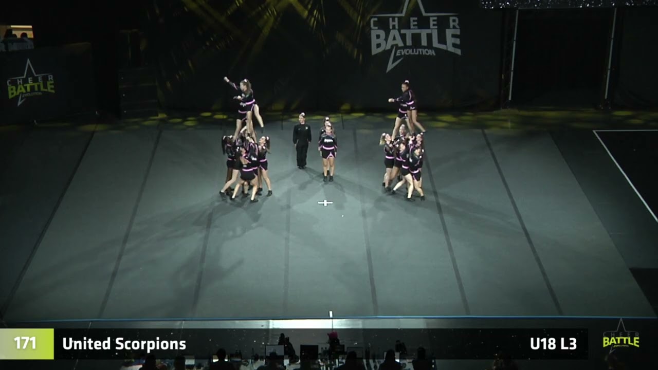 171   IASF U18 Level 3 Scorpions Cheerleader Berlin e V  United Scorpions