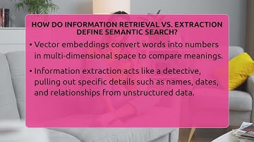 How Do Information Retrieval Vs. Extraction Define Semantic Search? - SearchEnginesHub.com