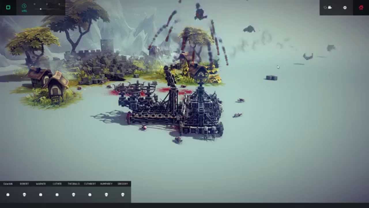 Besiege - многозарядный бомбомёт