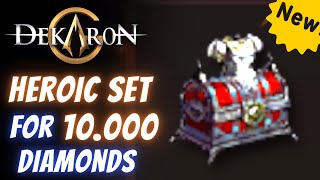 Dekaron G How To Buy Full Heroic for 10K Diamonds (22.11.2022 Update) screenshot 4
