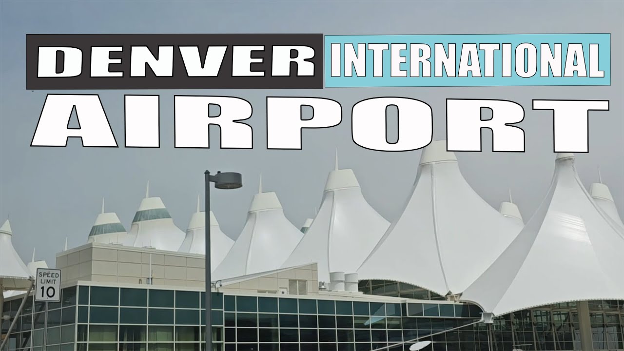 Denver International Airport Terminal Walkthrough YouTube