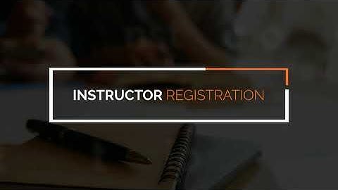 How to create Instructor account in CrowdLearn