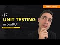 Unit testing a swiftui application in xcode  advanced learning 17