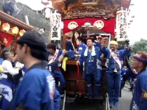 水窪祭り　2010　向市場vs八幡