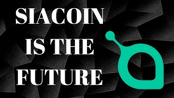 Siacoin is the future of cloud storage
