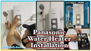 WATER HEATER INTALLATION | PAANO MAG INSTALL NANG SINGLE POINT WATER HEATER | PANASONIC DH 3PL1