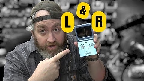 GameBoy Advance SP L & R trigger repair