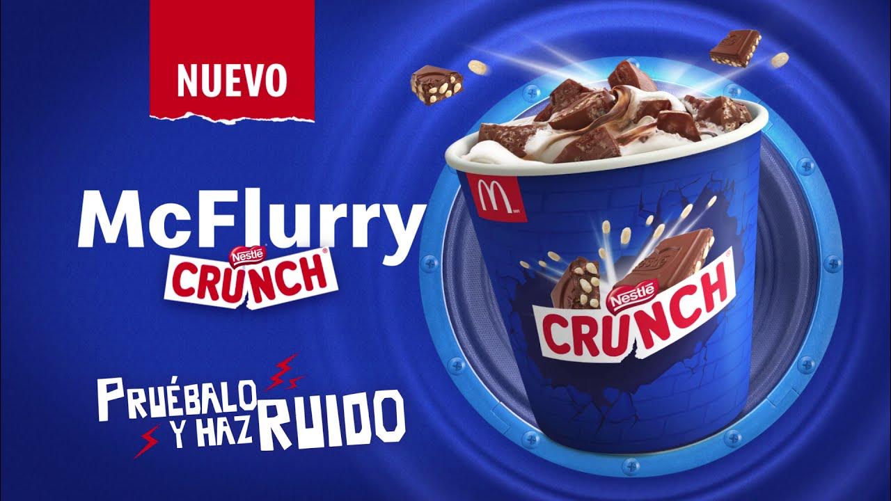 McDonald's McFlurry Crunch YouTube