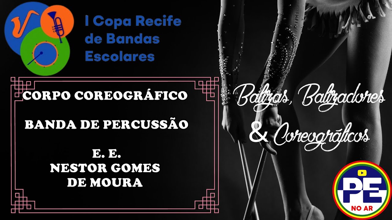 CORPO COREOGRÁFICO BANDA DE PERC NESTOR GOMES DE MOURA 2 ETAPA DA COPA ...