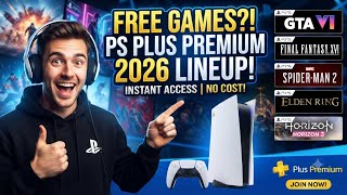 Free PS Plus 2026 🔥 New How to Get FREE PlayStation Plus Method for PS5 & PS4