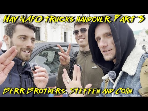 @69thSniffingBrigade May 2025 convoy. Part 3. @SteffenGoestoUkraine Collin Berr @50states4ukraine