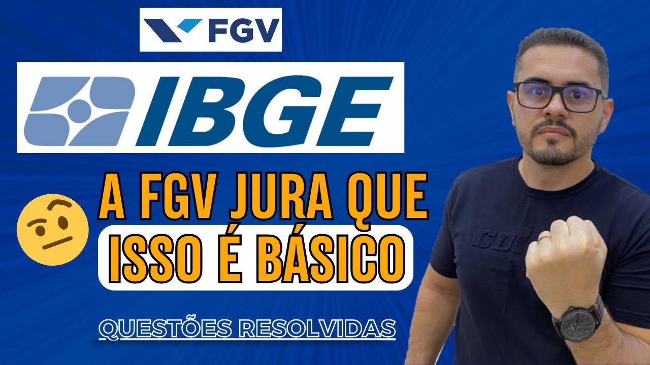 QUESTÕES DE GEOMETRIA DA FGV RESOLVIDAS – FOCO IBGE 2026