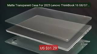 Matte Transparent Case For 2025 Lenovo ThinkBook 16 G8/G7/G6 Lapto... — Best Deal 2026 | Shop Now!