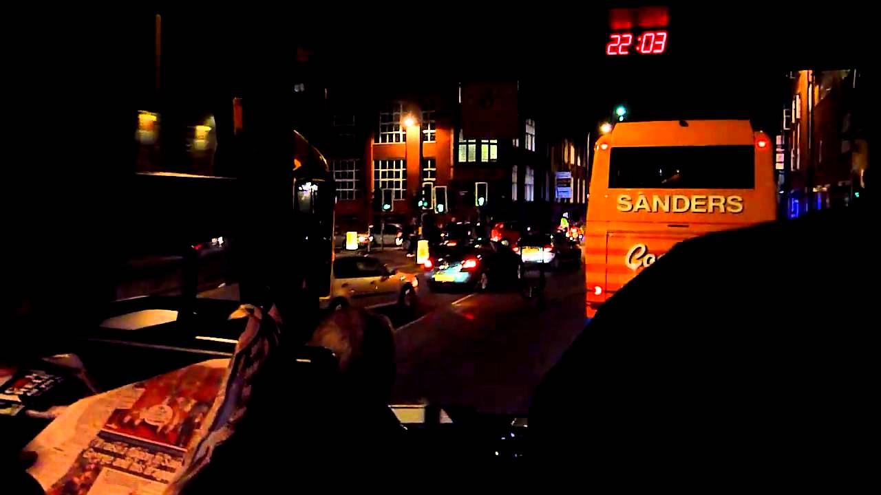 Police escort Leicester v NCFC YouTube