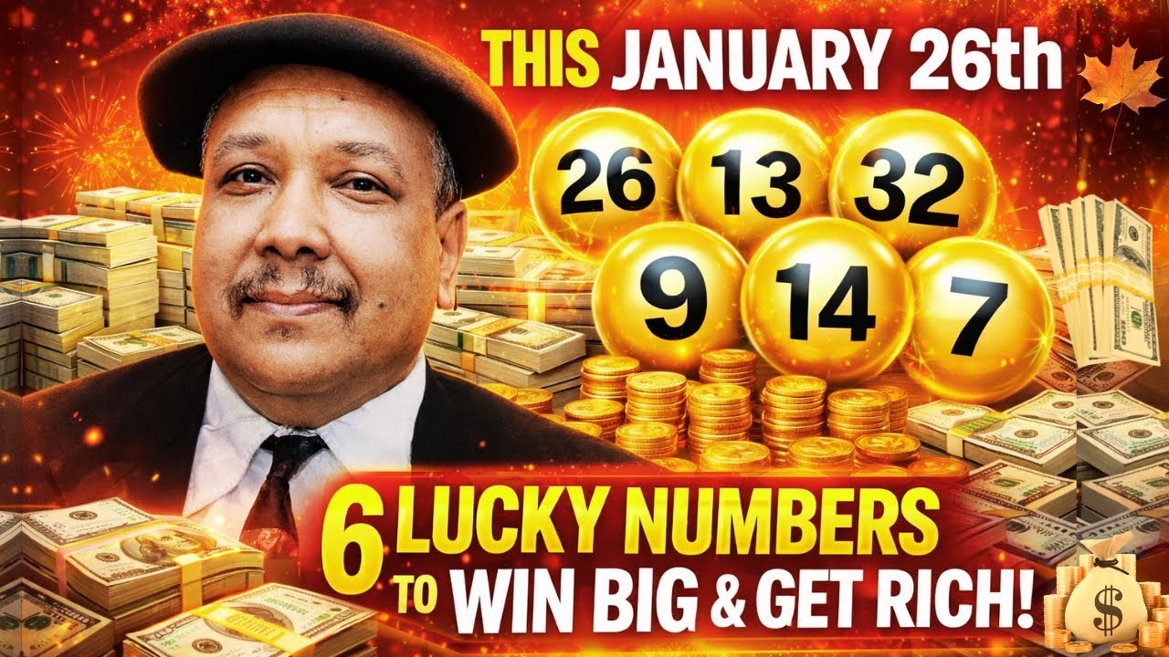 “This January 26th Could Pay Off Big — 6 Lucky Numbers To Win Big & Get Rich from Michael Harper”