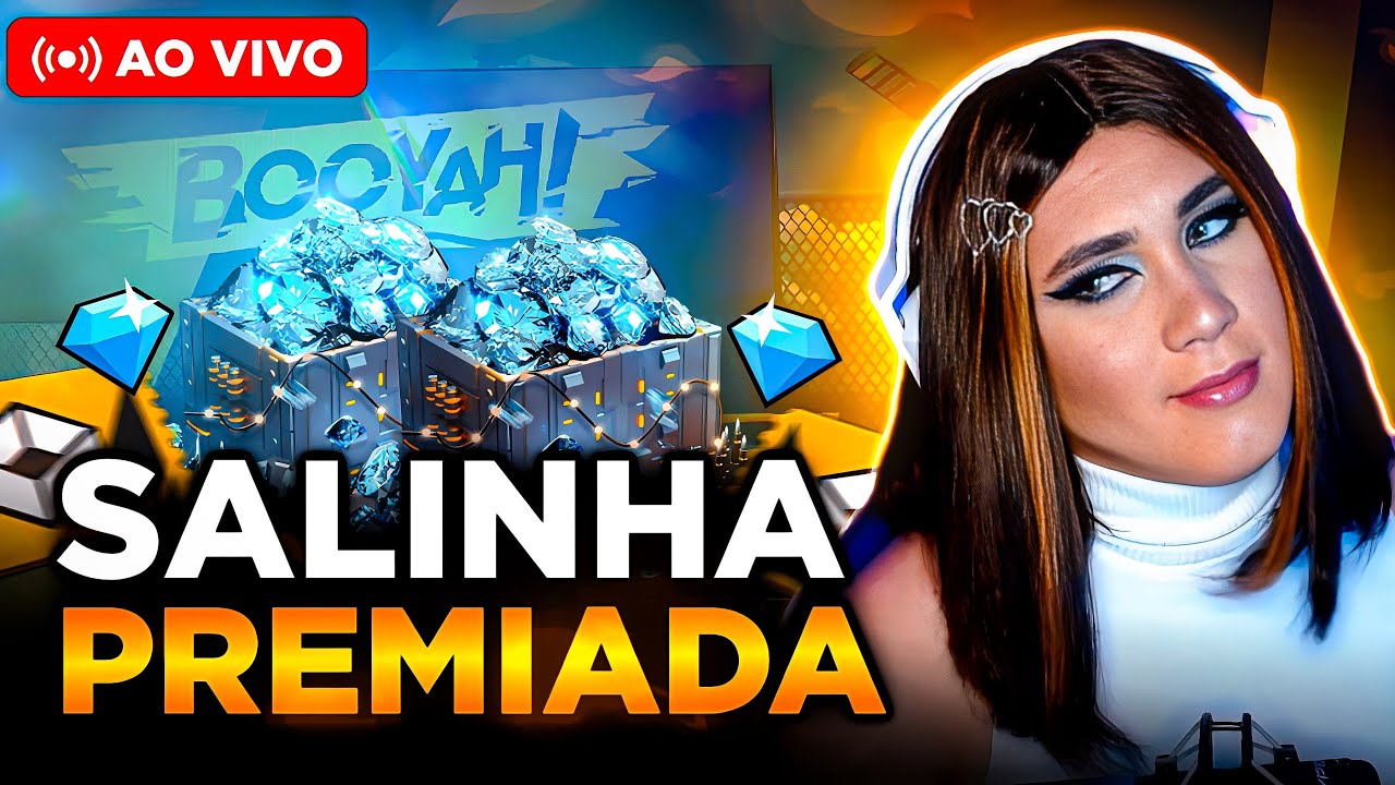 🔥 FREE FIRE - AO VIVO🔥 SALA PREMIADA VALENDO O NOVO PASSE DE