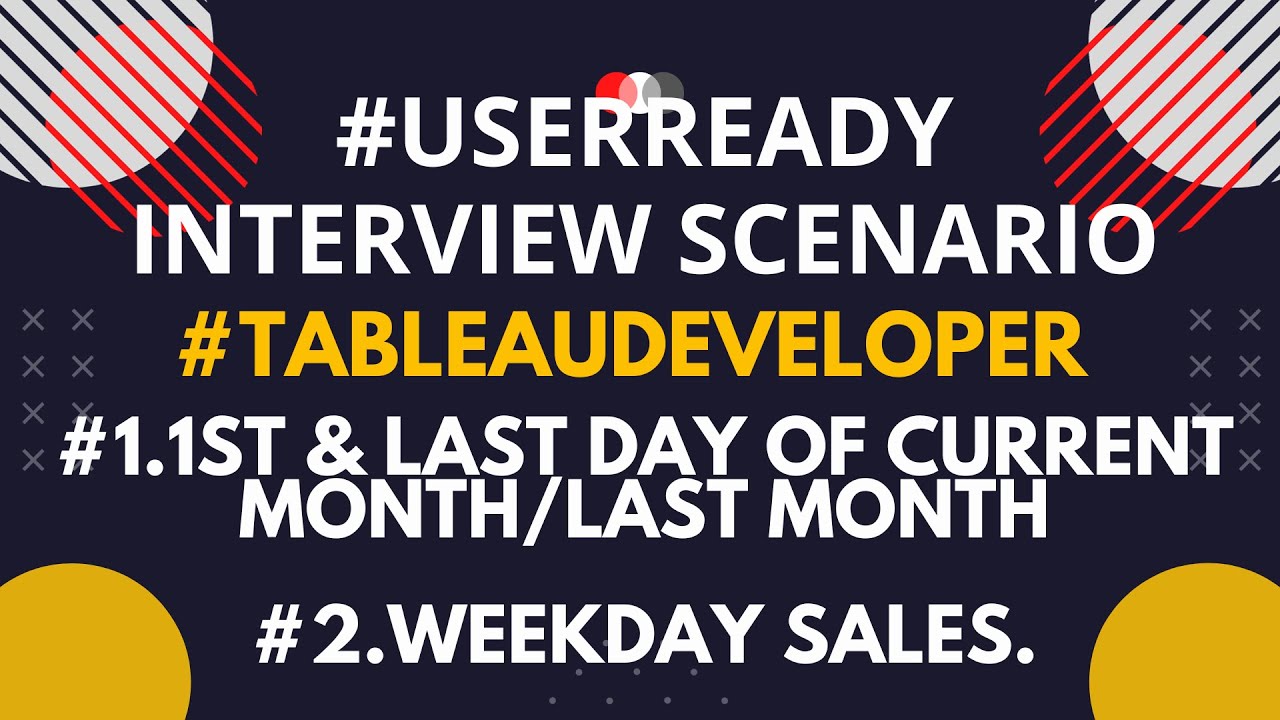 Tableau Interview & Realtime Challenge - YouTube