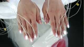 led manicure for Perfume's "Spring of Life"