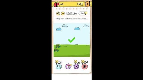 Brain Test level 259 Solved