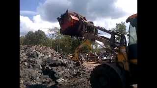 Video still for Screener Crusher Buckets -- Processing Shingles