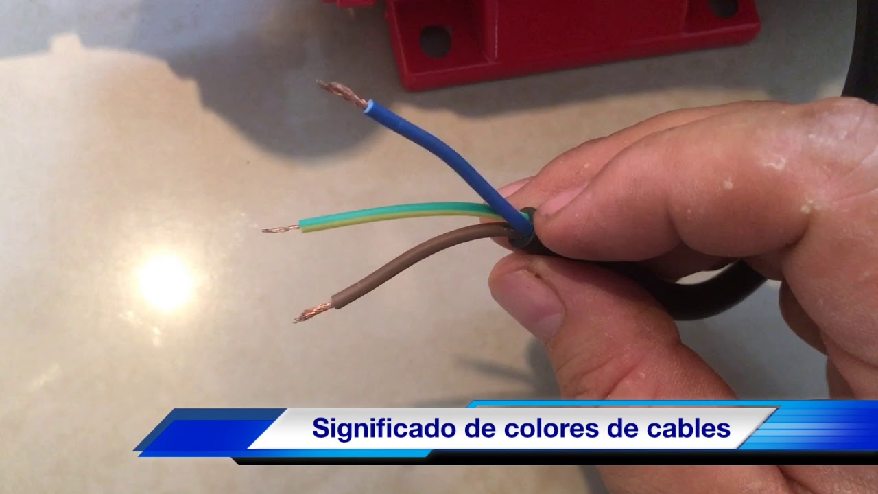 Meaning of the colors of electric wires YouTube