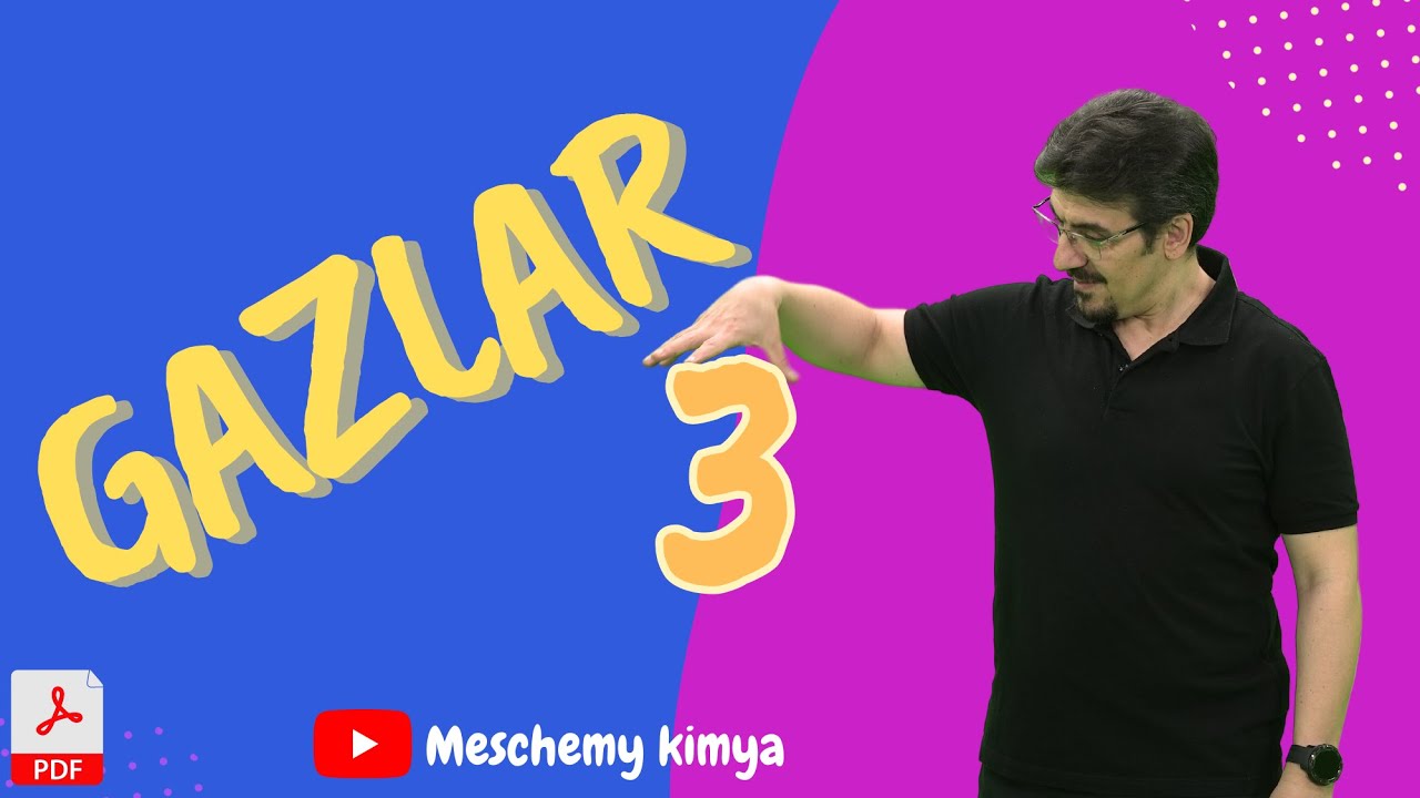 Gazlar 3, Gaz karışımları, Gazların karıştırılması, kısmi basınç, 11.sınıf kimya gaz karışımları PDF