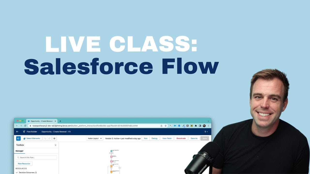 Salesforce Flow 1-Day Live Training Class (Trailer) - YouTube