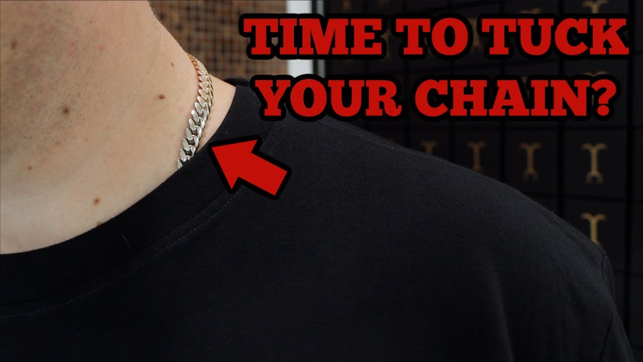 Tuck your GOLD chain in and thank me later! YouTube