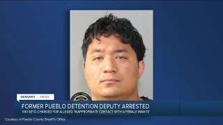 Former deputy in Pueblo County accused of 'inappropriate contact' with inmate