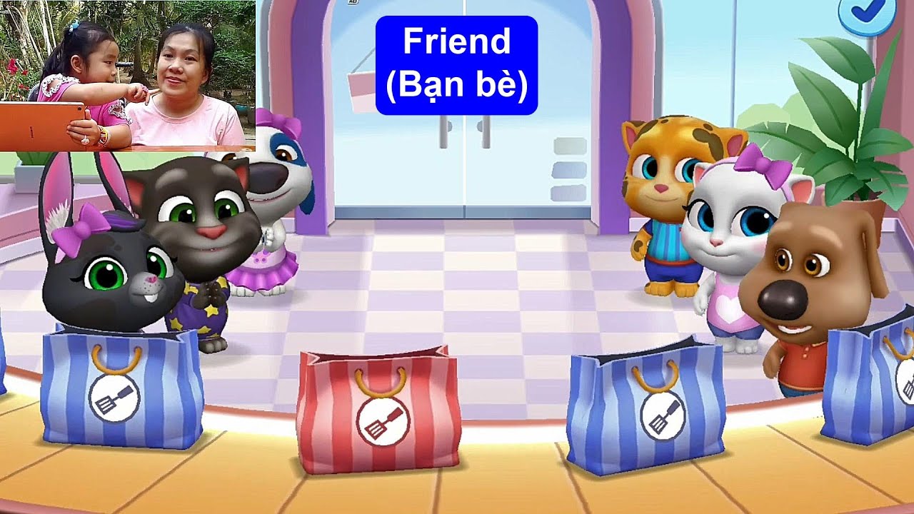 Chăm sóc mèo Tom và các bạn 💛 Muội Vlog