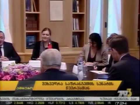 შეხვედრა საფრანგეთის სენატის წევრებთან