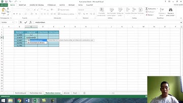 Función REDONDEAR MENOS en EXCEL