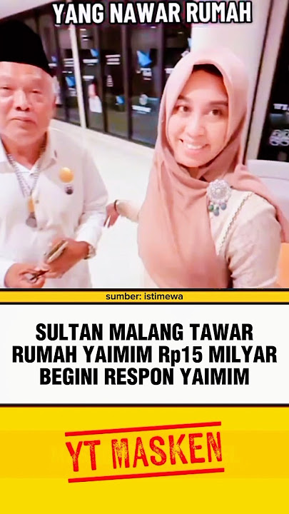 RUMAH YAIMIM DITAWAR 15 MILYAR OLEH SULTAN MALANG⁉️ #sahara #yaimim #malang #beritaterkini #trending