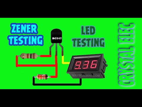 Zener Diode || With Zener & LED it's easy || Zener Testing ||  #CrystalElec
