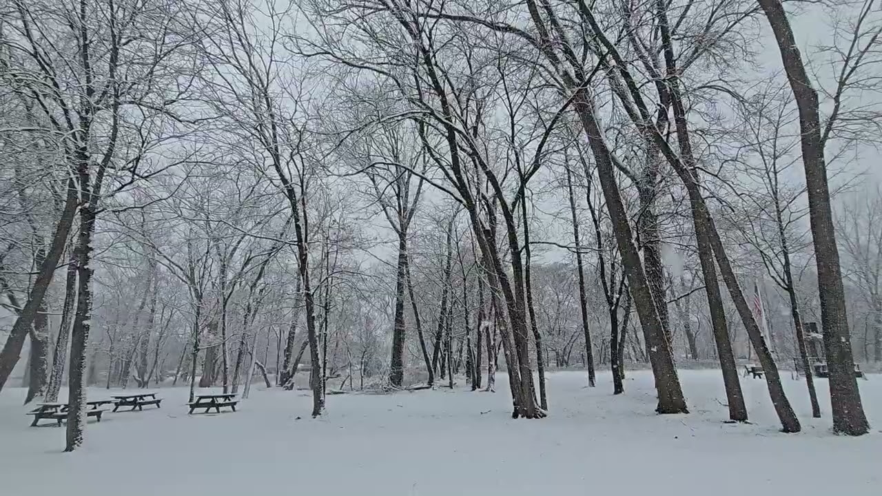 Snowy Saturday in Cresskill, NJ 