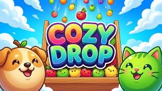 Cozy Drop: Fruit Merge & Sort Game Gameplay Android Mobile screenshot 2