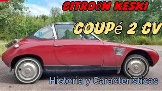 Citroën Keski Coupé 2 caballos: el 2 caballos que nadie sabe qué es