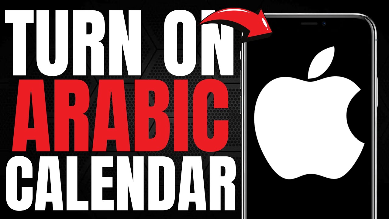How to Turn on Arabic Calendar in iPhone (EASY GUIDE) [2024]